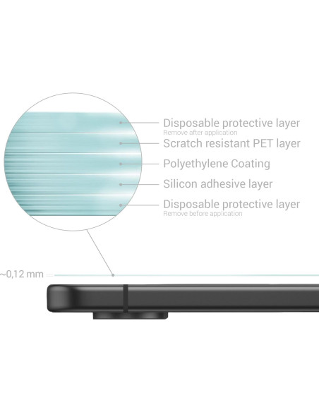 kwmobile Protector de Pantalla Google Pixel 9a - Antirreflejo Mate kwmobile Protector de Pantalla Google Pixel 9a - Antirreflejo Mate