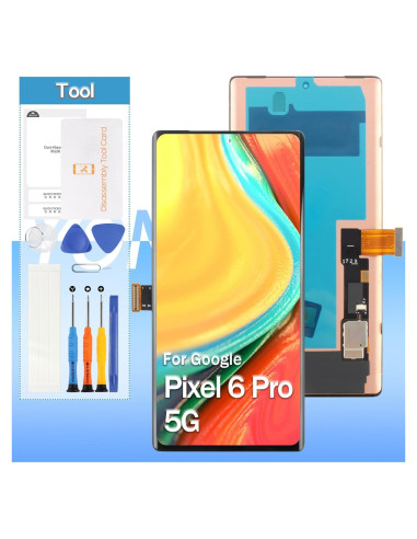 Pantalla OLED de Reemplazo para Google Pixel 6 Pro 6.7" Negra