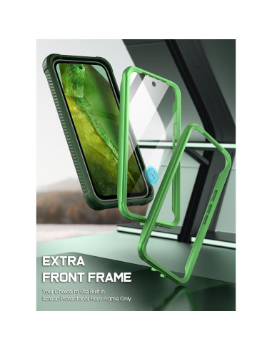 Funda Poetic Guardian Verde para Google Pixel 8A 5G - Antichoque