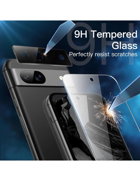 Protector de Pantalla JETech para Google Pixel 8a 15.5 cm HD Protector de Pantalla JETech para Google Pixel 8a 15.5 cm HD