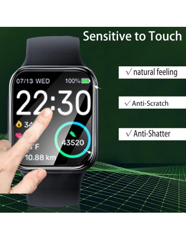 Protector de Pantalla Lamshaw 3D para Pixel Watch 3 41mm 45mm