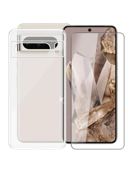 Funda y protector de pantalla AQGG para Google Pixel 8 Pro Funda y protector de pantalla AQGG para Google Pixel 8 Pro
