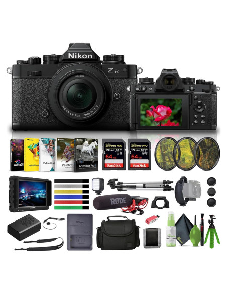 Cámara Sin Espejo Nikon Zfc con Lente 16-50mm y Accesorios Cámara Sin Espejo Nikon Zfc con Lente 16-50mm y Accesorios