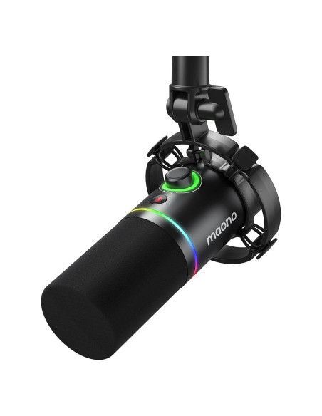 Micrófono Dinámico MAONO PD200X USB/XLR con RGB y Control Micrófono Dinámico MAONO PD200X USB/XLR con RGB y Control