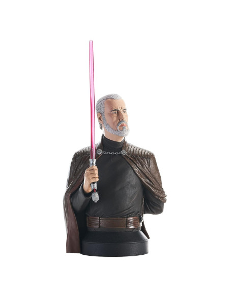 Busto Count Dooku 1:6 Diamond Select Toys 17,78 cm Busto Count Dooku 1:6 Diamond Select Toys 17,78 cm