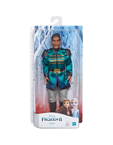 Muñeca Mattias Disney Frozen 2 con camisa removible