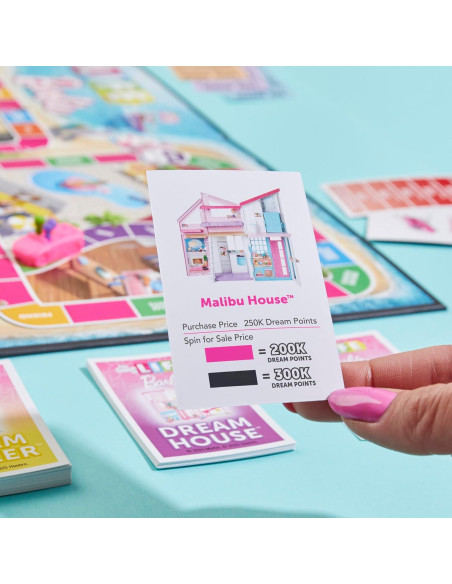Juego de Mesa Hasbro El Juego de la Vida Barbie 8+ Juego de Mesa Hasbro El Juego de la Vida Barbie 8+