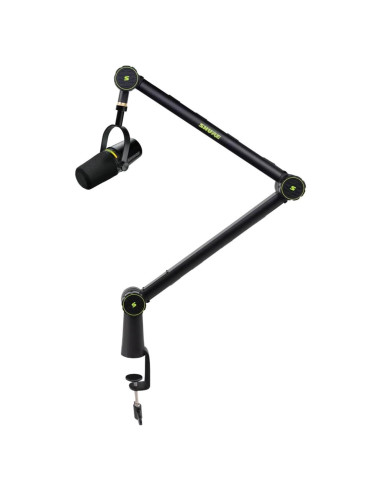 Micrófono de mano Shure MV7+ con panel LED multicolor