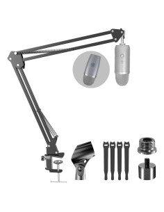 Soporte de Micrófono Boom Arm Borenbuir para Blue Yeti y más