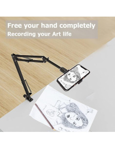 Soporte de trípode superior TH-YIYANT con brazo articulado 86cm 2