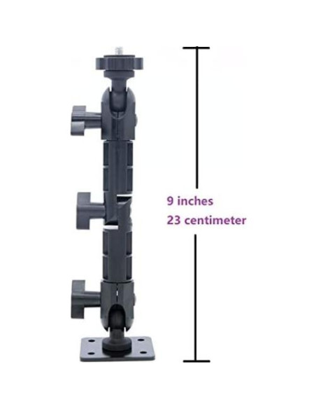 Soporte de Pared para Webcam Acetaken WCMCM-002 23x7x5 cm Soporte de Pared para Webcam Acetaken WCMCM-002 23x7x5 cm