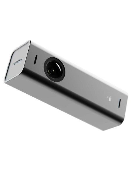 Cámara Web 4K LUMINA LX011 Gris Atómico con IA y Micrófonos Cámara Web 4K LUMINA LX011 Gris Atómico con IA y Micrófonos