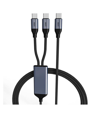 Cable Divisor USB-C 0.97m OMNIHIL para Razer Kiyo Pro
