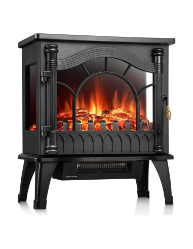 Calefactor Eléctrico R.W.FLAME S230C 1000W/1500W Infrarrojo