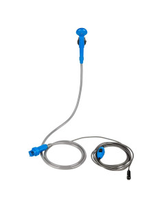 Ducha Portátil HiVehicle 12V con Bomba y Filtro - Azul