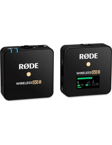 Sistema de Micrófono Inalámbrico Rode Wireless GO II con Lavalier