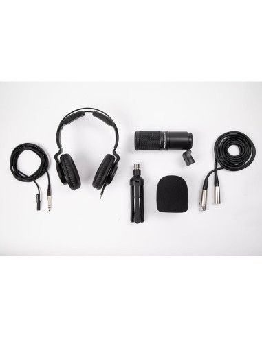 Paquete Micrófono Podcast Zoom ZDM-1 + Auriculares ZHP-1