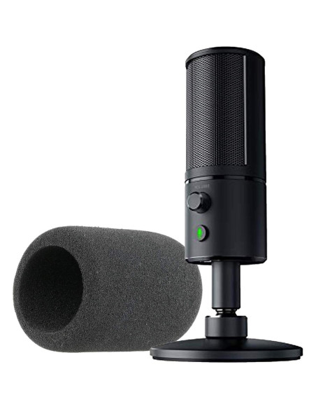 Funda de espuma para micrófono Razer Seiren X - Filtro pop Funda de espuma para micrófono Razer Seiren X - Filtro pop