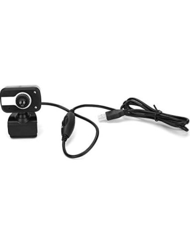 Cámara Web USB Eboxer 12MP con Micrófono y Rotación 360