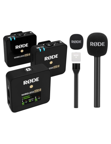 Micrófono Inalámbrico RDE Wireless Go II Doble Canal Micrófono Inalámbrico RDE Wireless Go II Doble Canal