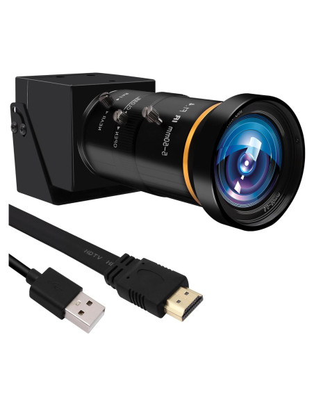 Cámara USB HDMI 4K MMlove 30FPS 10X Zoom 5-50mm Manual Cámara USB HDMI 4K MMlove 30FPS 10X Zoom 5-50mm Manual