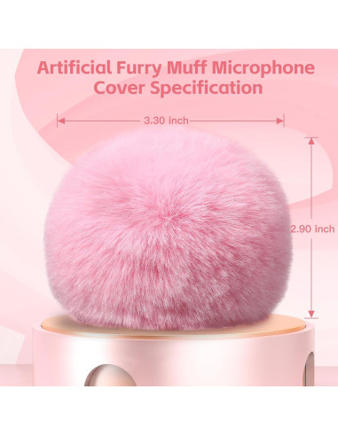Micrófono Inalámbrico ZealSound K66DG 2.4GHz + Paraviento