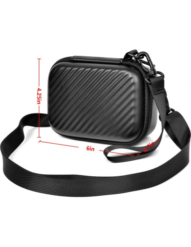 Funda para Cámara Digital Canon PowerShot G7X/SX740 - Negro