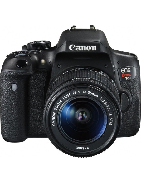 Cámara DSLR Canon EOS Rebel T6i con lente 18-55mm y Wi-Fi Cámara DSLR Canon EOS Rebel T6i con lente 18-55mm y Wi-Fi