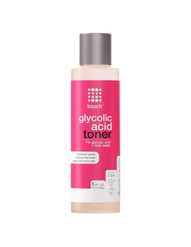 Tónico Exfoliante AHA Touch Skin Care 170 g - Ácido Glicólico 7%