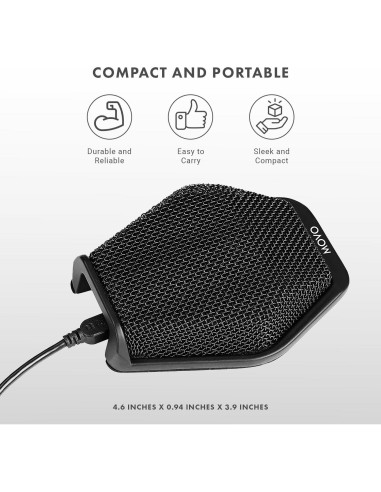Micrófono USB Movo MC1000 para Conferencias 6.1m 180