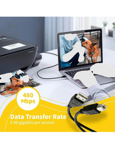 Cable USB 3.05m BRENDAZ para Micrófonos Samson G-Track Pro
