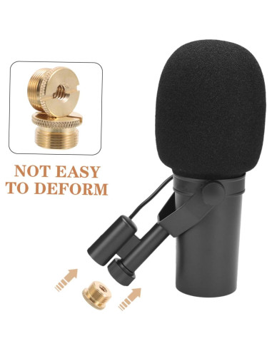 Kit de Adaptador de Tornillo de Micrófono Garneck - 2 Piezas Cobre