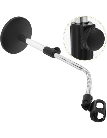 Soporte de Micrófono de Escritorio Ajustable Milisten 43cm Hierro Soporte de Micrófono de Escritorio Ajustable Milisten 43cm Hierro