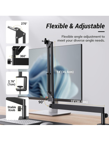 Micrófono USB TONOR TC777 Pro Cardioide con Brazo Ajustable
