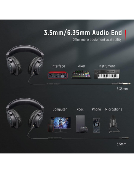 Micrófono Gaming FIFINE A8 + Auriculares Estudio H8 50mm Micrófono Gaming FIFINE A8 + Auriculares Estudio H8 50mm