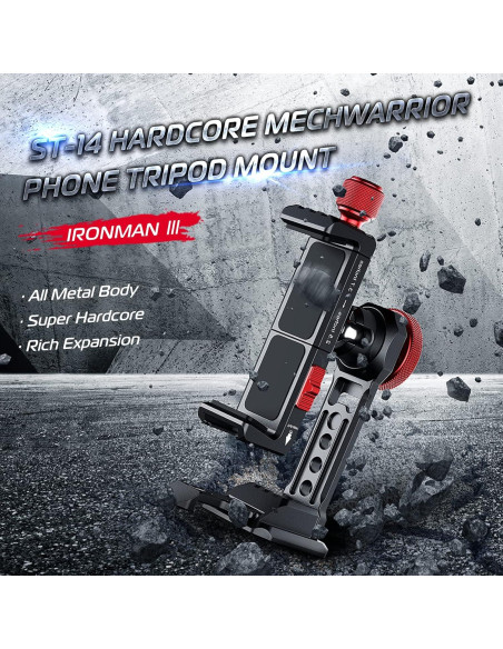 Soporte de trípode ULANZI ST-14 para smartphone 360 Soporte de trípode ULANZI ST-14 para smartphone 360