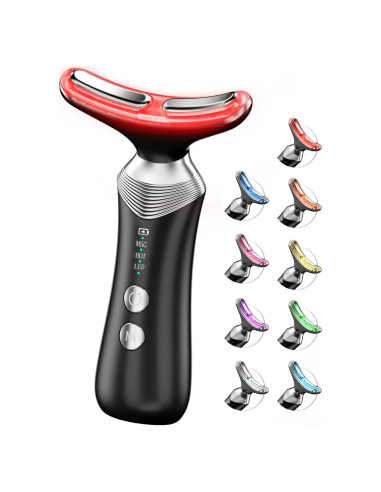 Masajeador Facial 9-en-1 Luz Roja Shenzhen Duomeilin Negro