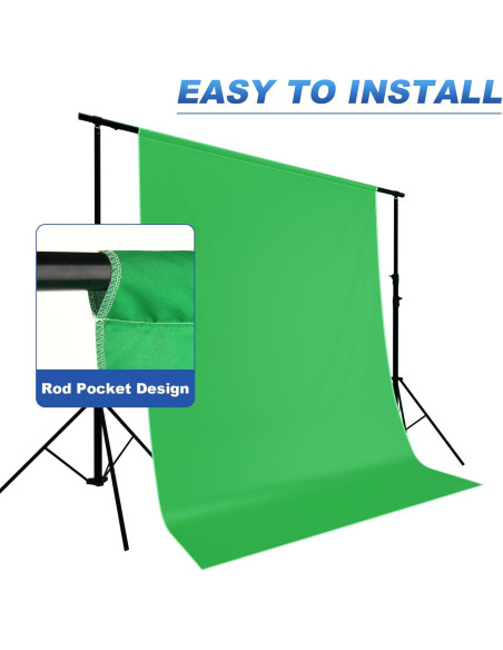 Fondo de Pantalla Verde Chroma Key Cosmos 1.5x2m para Video Fondo de Pantalla Verde Chroma Key Cosmos 1.5x2m para Video