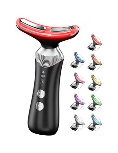 Masajeador Facial 9-en-1 Luz Roja Shenzhen Duomeilin Negro