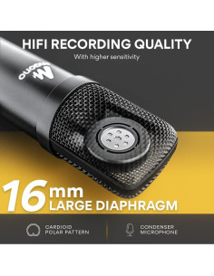 Micrófono USB MAONO AU-A04 + Dinámico PD200X para Podcast 2