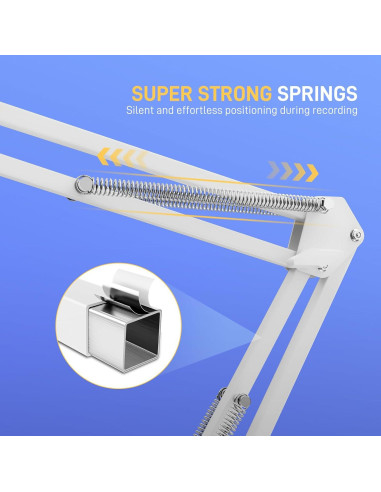 Soporte de Micrófono MAONO BA20 con Brazo Boom Ajustable