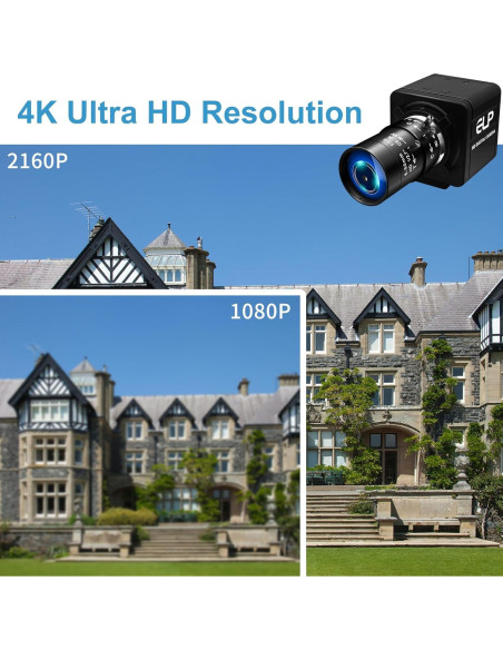 Cámara USB 4K Hotpet HP-USB4KHDR01-MFV Zoom 10X Cámara USB 4K Hotpet HP-USB4KHDR01-MFV Zoom 10X