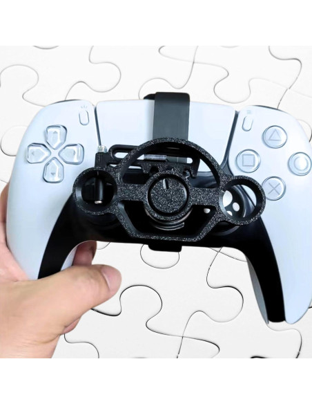 Mini Volante CHOWONE para Controlador PS5 - Accesorio Negro Mini Volante CHOWONE para Controlador PS5 - Accesorio Negro