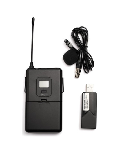 Micrófono Inalámbrico USB FIFINE K031B para PC y Mac