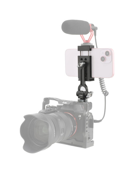 Soporte de trípode FocusFoto para smartphone con rotación 360 Soporte de trípode FocusFoto para smartphone con rotación 360