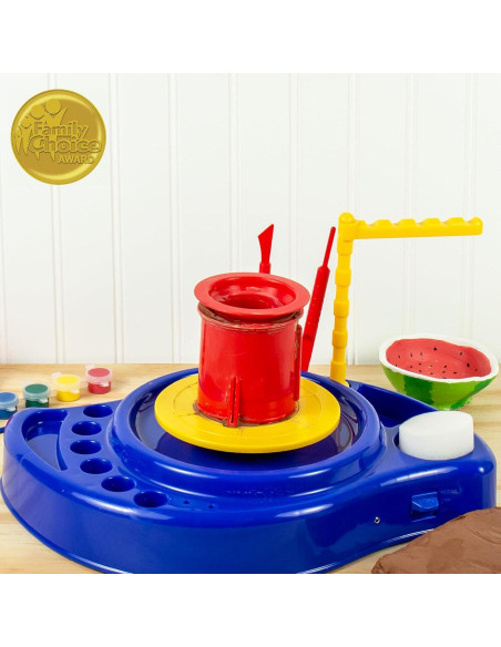 Rueda de Alfarería Motorizada Hecho por mí - Kit para Niños 6+ Rueda de Alfarería Motorizada Hecho por mí - Kit para Niños 6+