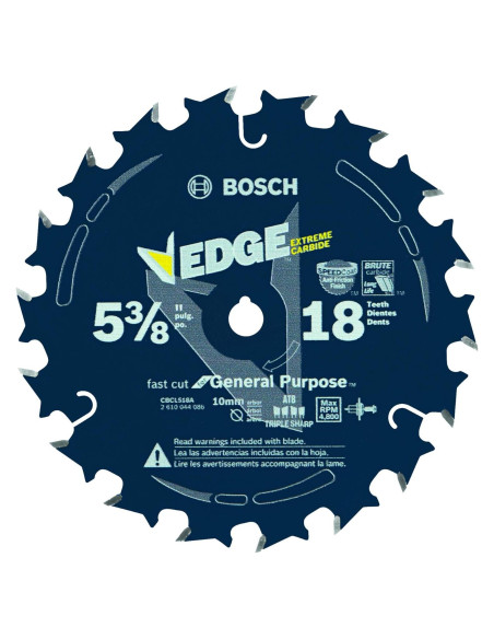 Hoja de Sierra Circular Bosch CBCL518A 5.4 cm 18 Dientes Hoja de Sierra Circular Bosch CBCL518A 5.4 cm 18 Dientes
