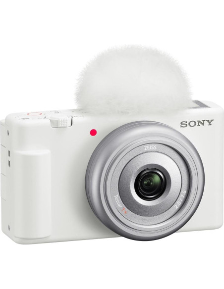 Cámara de Vlogging Sony ZV-1F Blanca con Accesorios Cámara de Vlogging Sony ZV-1F Blanca con Accesorios