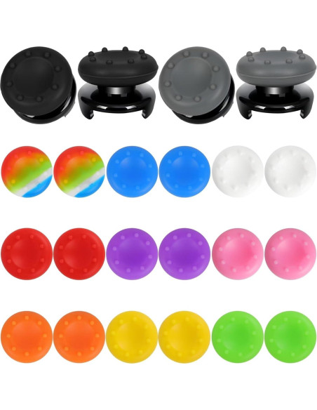 Agarres de Controlador PS5/PS4 Gepicest - 2 Pares Joystick Agarres de Controlador PS5/PS4 Gepicest - 2 Pares Joystick