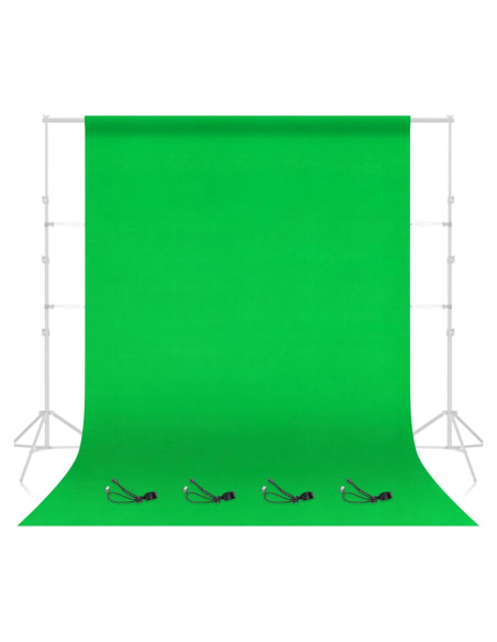 Fondo Verde EMART 2.44x3.05m Tela para Fotografía y Streaming Fondo Verde EMART 2.44x3.05m Tela para Fotografía y Streaming